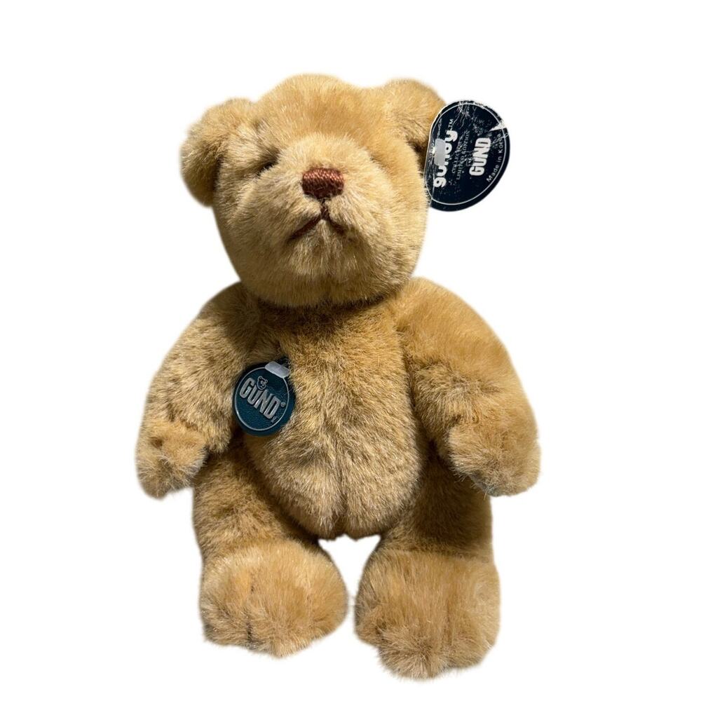 Gund 1985 Teddy Bear Vintage Rare  Collector's Stuffed Animal Plush NWT
